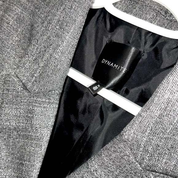 Dynamite - Suit Jacket / Blazer - Grey and silver - Picture 2 of 4